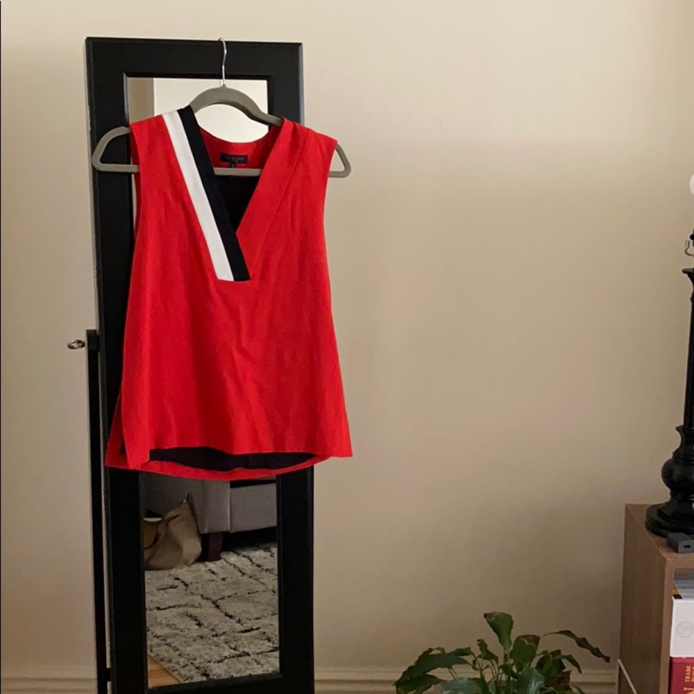 Rag & bone race stripe top
